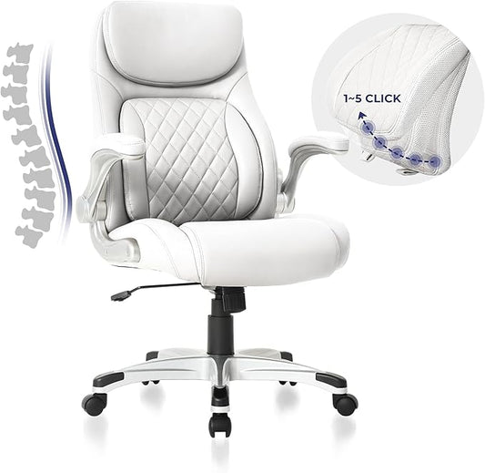 Nouhavs™ ErgoFlex Executive Chair – Purple & Blue Edition | Ultimate Comfort for Home & Office
