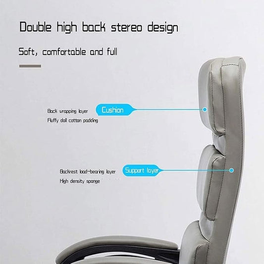 Padded Office Chair – High Back, Comfortable Design with Armrests